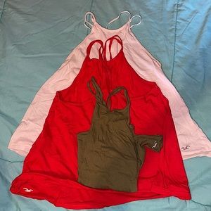 Hollister Tank Tops BUNDLE